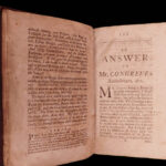 1699 1ed Jeremey Collier Defense of Short View of English Theater Puritan Plays