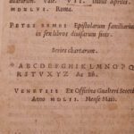 1552 Bembo Letters Italian Renaissance Erasmus Rotterdam Reginald Pole Alciato