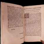 1552 Bembo Letters Italian Renaissance Erasmus Rotterdam Reginald Pole Alciato