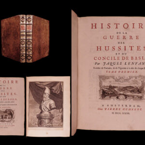 Histoire de la guerre des Hussites et du Concile de Basle. Jacques Lenfant.