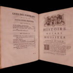 1731 1ed Hussite War Lenfant Council of Basel Jan Hus Reformation Bohemia Huss