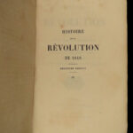 1866 Garnier-Pages History of 1848 French Revolution France Napoleon III 8v SET