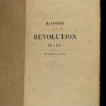 1866 Garnier-Pages History of 1848 French Revolution France Napoleon III 8v SET