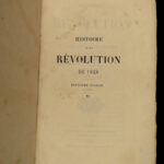 1866 Garnier-Pages History of 1848 French Revolution France Napoleon III 8v SET