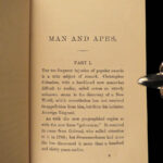 1874 1ed Mivart Man & Apes DARWIN EVOLUTION Zoology Illustrated Gorilla Catholic