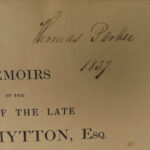 1837 HUNTING Memoirs of John Mytton Sports Color Illustrated Alken & Rawlins
