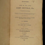 1837 HUNTING Memoirs of John Mytton Sports Color Illustrated Alken & Rawlins