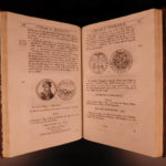 1697 1st ed Evelyn Numismata Illustrated Medals Coins Physiognomy Numismatics