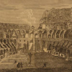 1845 Views of Ancient ROME Illustrated Engravings Colosseum St Peter Basilica