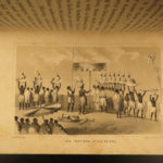 1862 Slave Trade Africa & American Flag Foote Voyages Civil War Slavery Plates