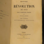 1866 Garnier-Pages History of 1848 French Revolution France Napoleon III 8v SET