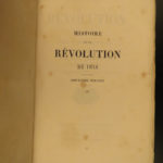 1866 Garnier-Pages History of 1848 French Revolution France Napoleon III 8v SET