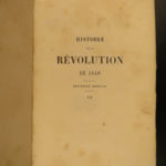 1866 Garnier-Pages History of 1848 French Revolution France Napoleon III 8v SET