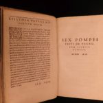 1593 Flaccus Latin Dictionary Festus Palazzo Farnese ROME Mythology gods RARE