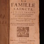 1665 Cordier Holy Family Jesuit Catholic Ethics Marriage Parenting Virgin Mary