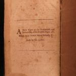 1699 1ed Jeremey Collier Defense of Short View of English Theater Puritan Plays