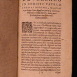 1597 1st ed Confessio Pope Gregory I Catholic Church Sacraments Miracles Petreus