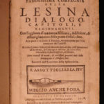 1598 Lesina Company Dialogues Italian Political Satire Cuisine Finance Orvieto