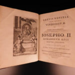1764 1ed History Vienna Austria Jesuit Leopold Fischer MAP Joseph II Illustrated