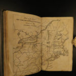 1831 Northern Traveller Voyages to NIAGARA Falls Quebec Canada Illustrated MAPS