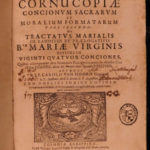 1670 1ed Augustinian Hoorn Sermons Cornucopiae Mariology Immaculate Conception