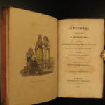 1828 1ed AUSTRIA by Shoberl Illustrated Costumes Moravia Czech Republic Croatia