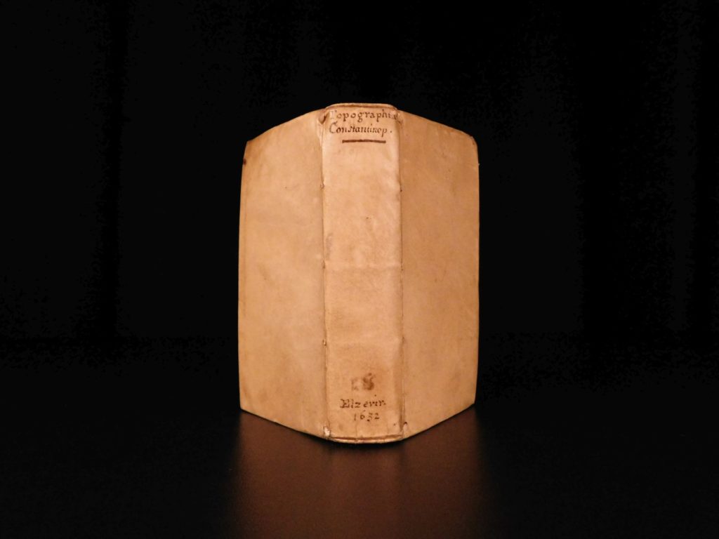 1632 1ed constantinople byzantine gyllius istanbul elzevier turkey turks rare |   <strong><u>the best edition of gyllius! </u></strong> <em> </em> <em>petrus gyllius was a french natural scientist from the 16<sup>th</sup>-century whose works ranged from topographical to studying about fish of the mediterranean sea. His most famous work was ‘de topographia constantinopoleos’, a topographical sketch of the city of constantinople and byzantine culture and politics. Published by elzevier in lyon, this 1632 first edition features the classic illustrated title page that elzevier was known for; this page includes a city view of constantinople. </em>  