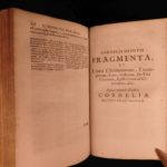 1675 Cornelius Nepos Lives ROME Roman Lawyers Philosophy Rhetoric Hackiana