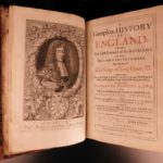 1685 1ed Brady History of England William the Conqueror Richard II Saxons FOLIO