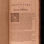 1685 1ed Brady History of England William the Conqueror Richard II Saxons FOLIO