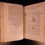 1547 LAW Andrea Alciati Commentary on Justinian Codex Catholic & Byzantine FOLIO