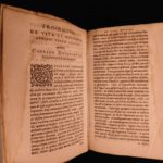 1597 Poetry of Oppian Greco-Roman FISHING & Hunting Commodus Greek Plantin RARE