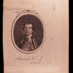 1745 Admiral Keppel SIGNED Handwritten Letter Royal Navy British Ship Saphire
