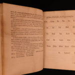 1677 1ed TURKISH Vocabulary & Grammar Dictionary Arabic Ottoman Italian Mascis