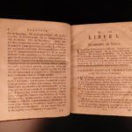 1759 Vienna Austria Muszka Ecclesiastical Law Sacraments Character of God 4v