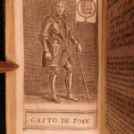 1690 Vulson’s Lives of Illustrious Men Ambrose JOAN of ARC Pucelle Gaston Foix