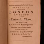1708 Diocese of London Church of England St Paul’s Essex 2v Newcourt Repertorium