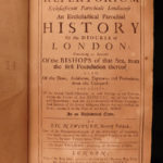 1708 Diocese of London Church of England St Paul’s Essex 2v Newcourt Repertorium