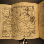 1721 Jacques Robbe Geography Nicolas de Fer MAPS Atlas China France Persia 2v