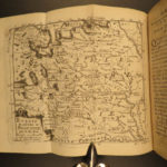 1721 Jacques Robbe Geography Nicolas de Fer MAPS Atlas China France Persia 2v