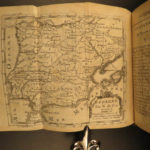 1721 Jacques Robbe Geography Nicolas de Fer MAPS Atlas China France Persia 2v