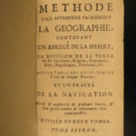 1721 Jacques Robbe Geography Nicolas de Fer MAPS Atlas China France Persia 2v