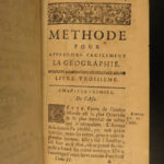 1721 Jacques Robbe Geography Nicolas de Fer MAPS Atlas China France Persia 2v