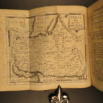 1721 Jacques Robbe Geography Nicolas de Fer MAPS Atlas China France Persia 2v