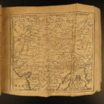 1721 Jacques Robbe Geography Nicolas de Fer MAPS Atlas China France Persia 2v