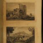 1830 WALES Illustrated by Gastineau Engravings Great Britain Castles Cathedrals