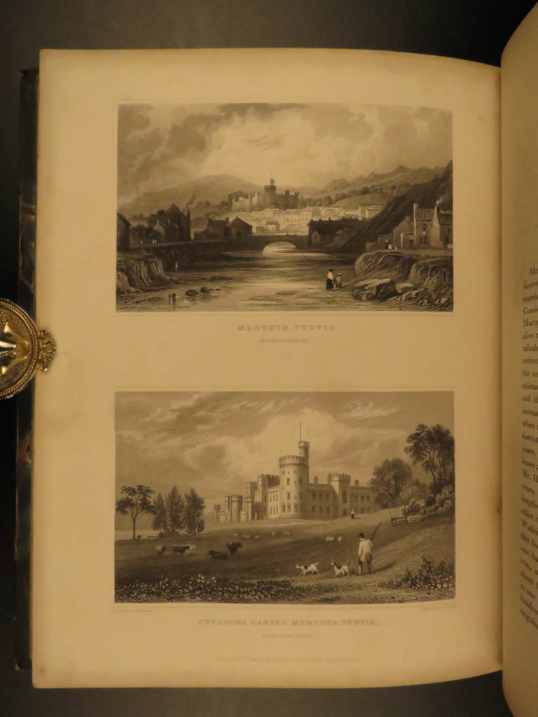 1830 south wales illustrated by gastineau britain welsh castles cathedrals | <em>henry gastineau was an english engraver and prolific watercolor painter.  t</em><em>his fine, illustrated work features views and descriptions of scenes and landmarks from around wales including: (noted examples)</em> <ul> <li>castles <ul> <li>kilgerran castle</li> <li>ostermouth castle</li> <li>pembroke castle</li> </ul> </li> <li>cathedrals, interior and exterior <ul> <li>gowan’s chapel</li> <li>neath abbey</li> </ul> </li> <li>ruins <ul> <li>dogmael’s priory</li> </ul> </li> <li>ports and bridges</li> <li>city views</li> </ul>