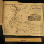 1874 Chisholm’s Route NEW YORK & Canada St. Lawrence Niagara Illustrated MAPS