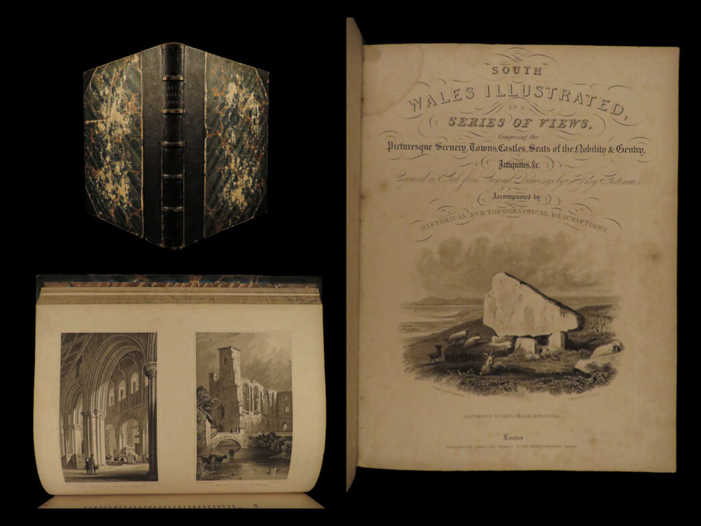 South wales illustrated in a series of views: comprising the picturesque scenery, towns, castles, seats of nobility and gentry, antiquities, etc. Henry gastineau.