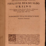 1715 Domenico Viva Damnatorum Thesium Catholic Heresy Bulls Pope Alexander VII